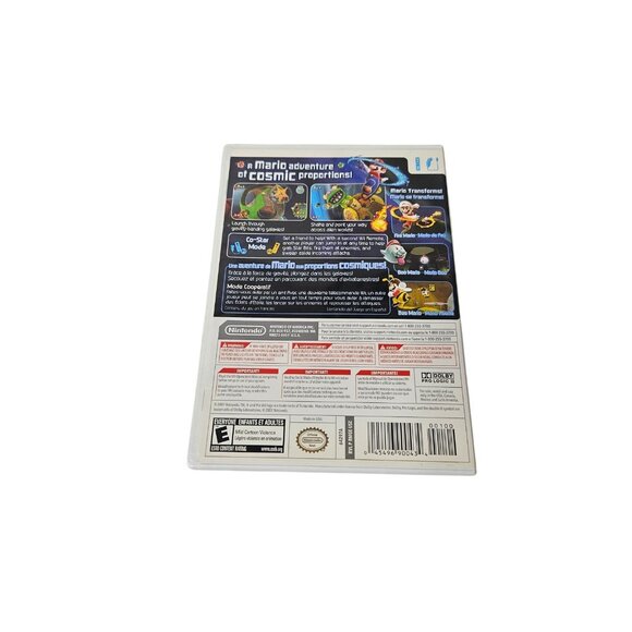 Super Mario Galaxy (Nintendo Wii, 2007) CIB Complete with Manual - Picture 5 of 6
